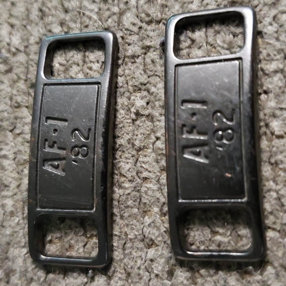 Air Force 1 Metal Shoelace Logos - Picture 3 of 4